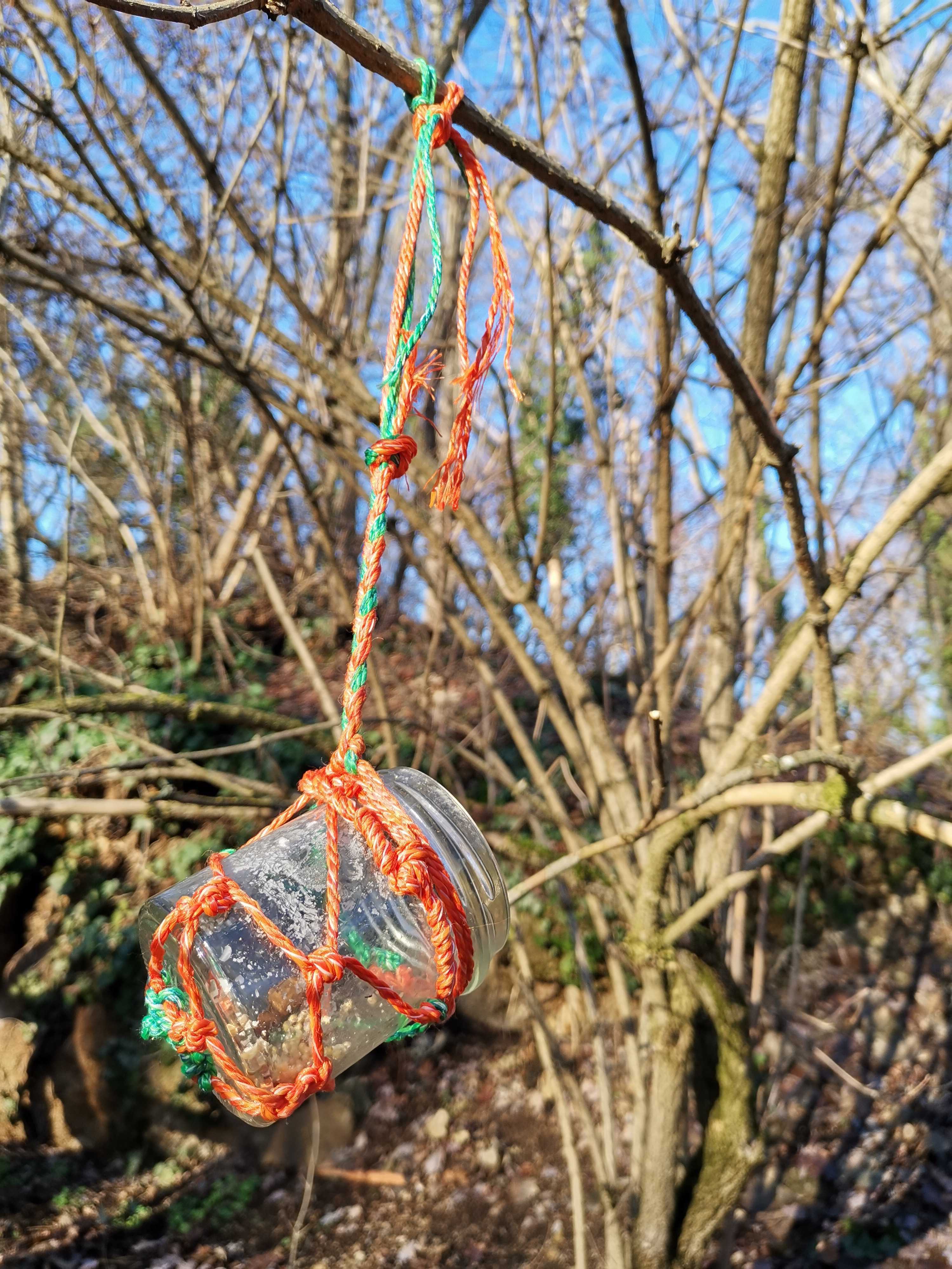 vogelfutter aufgegessen